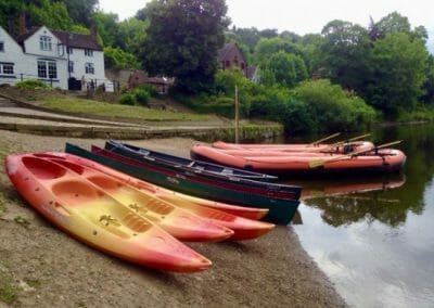Launch site in Ironbridge