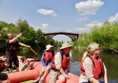 Coach group raft tours