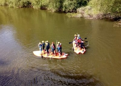 Mega SUP Hire activities with Shropshire Raft Tours