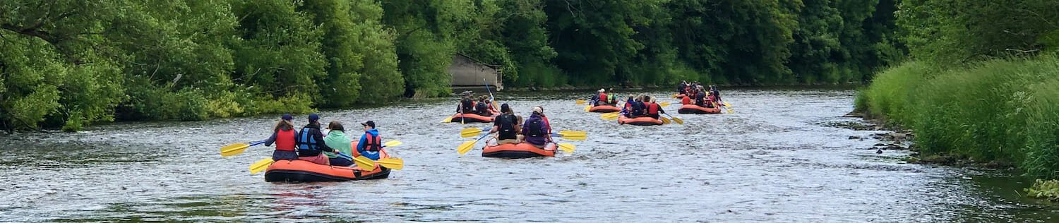 Mini raft trips to Bridgnorth Mini raft trips to Bridgnorth