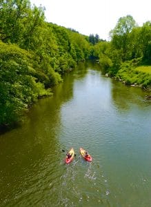 Kayak hire in the Ironbridge Gorge