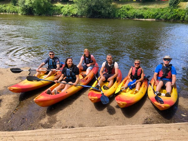 Group kayak hire Group kayak hire