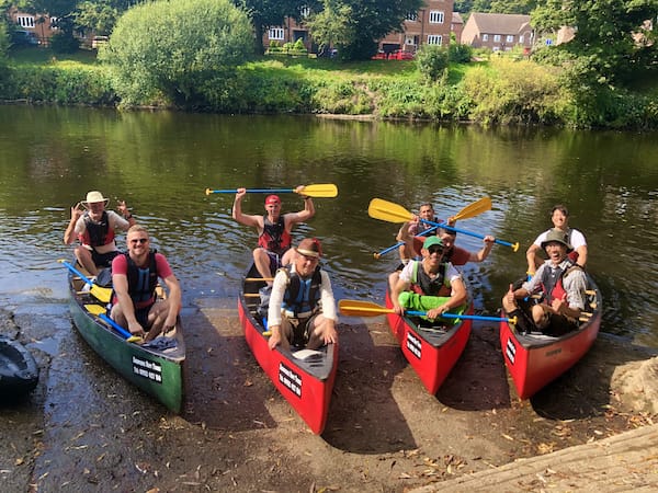 group canoe hire Group canoe hire
