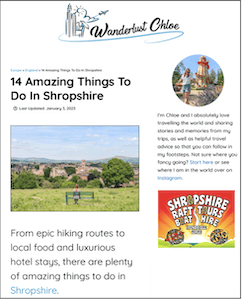 Wanderlust Chloe article Wanderlust Chloe article