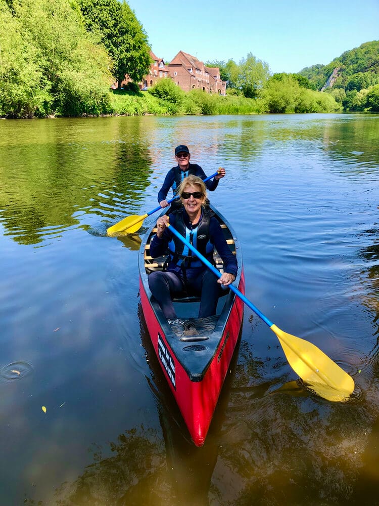 Canoe hire in the Ironbridge Gorge Canoe hire in the Ironbridge Gorge