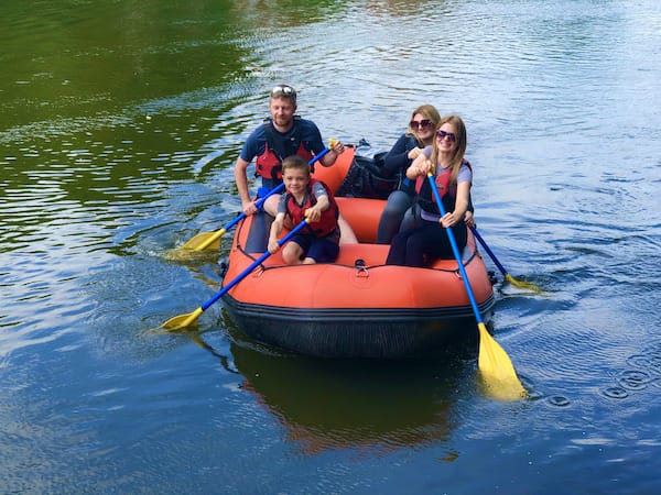 Mini raft hire for families Mini raft hire for families