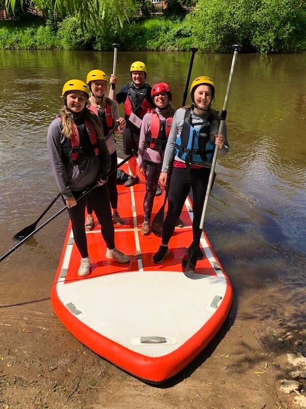 Mega SUP hire from Coalport to Bridgnorth Mega SUP hire from Coalport to Bridgnorth